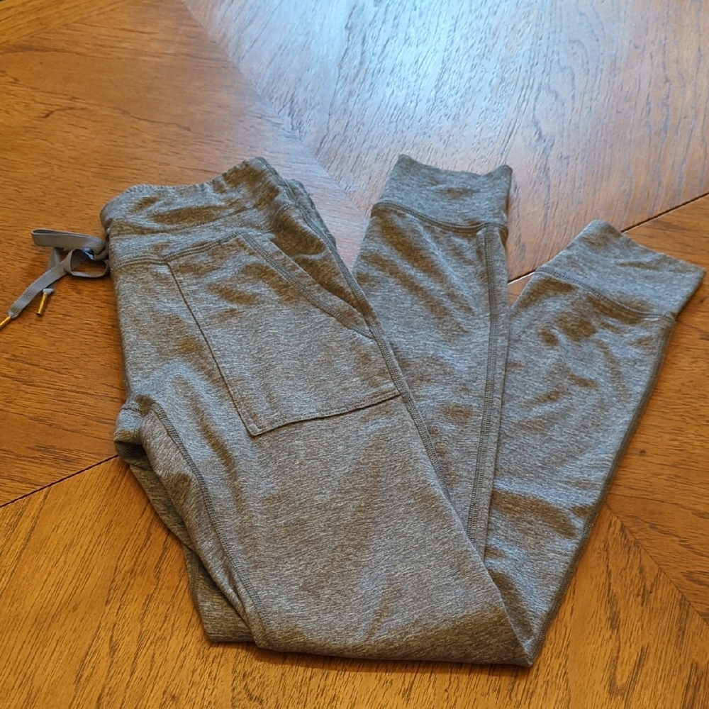 Aerie Heather Gray Joggers Loungewear Chill Play Move